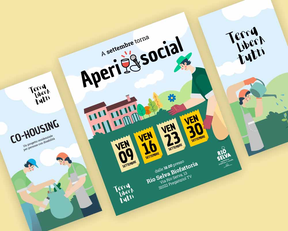 illustrazione per social e stampa